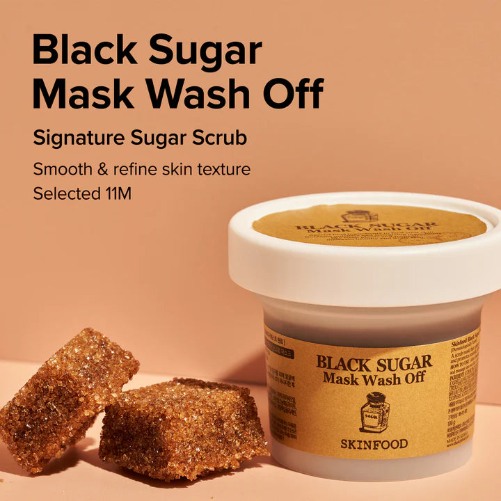 SKINFOOD Black Sugar Mask Wash Off - H ART