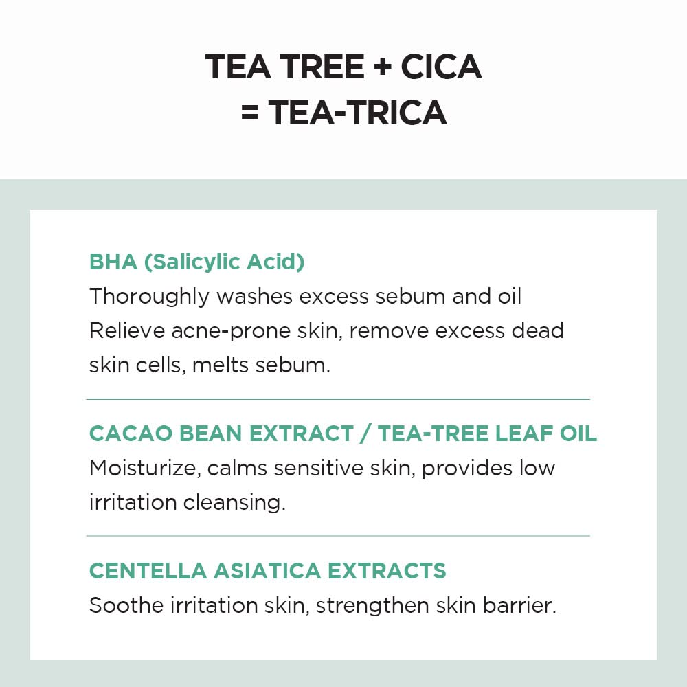 SKIN1004 Madagascar Centella Tea-Trica BHA Foam 125ml - H ART