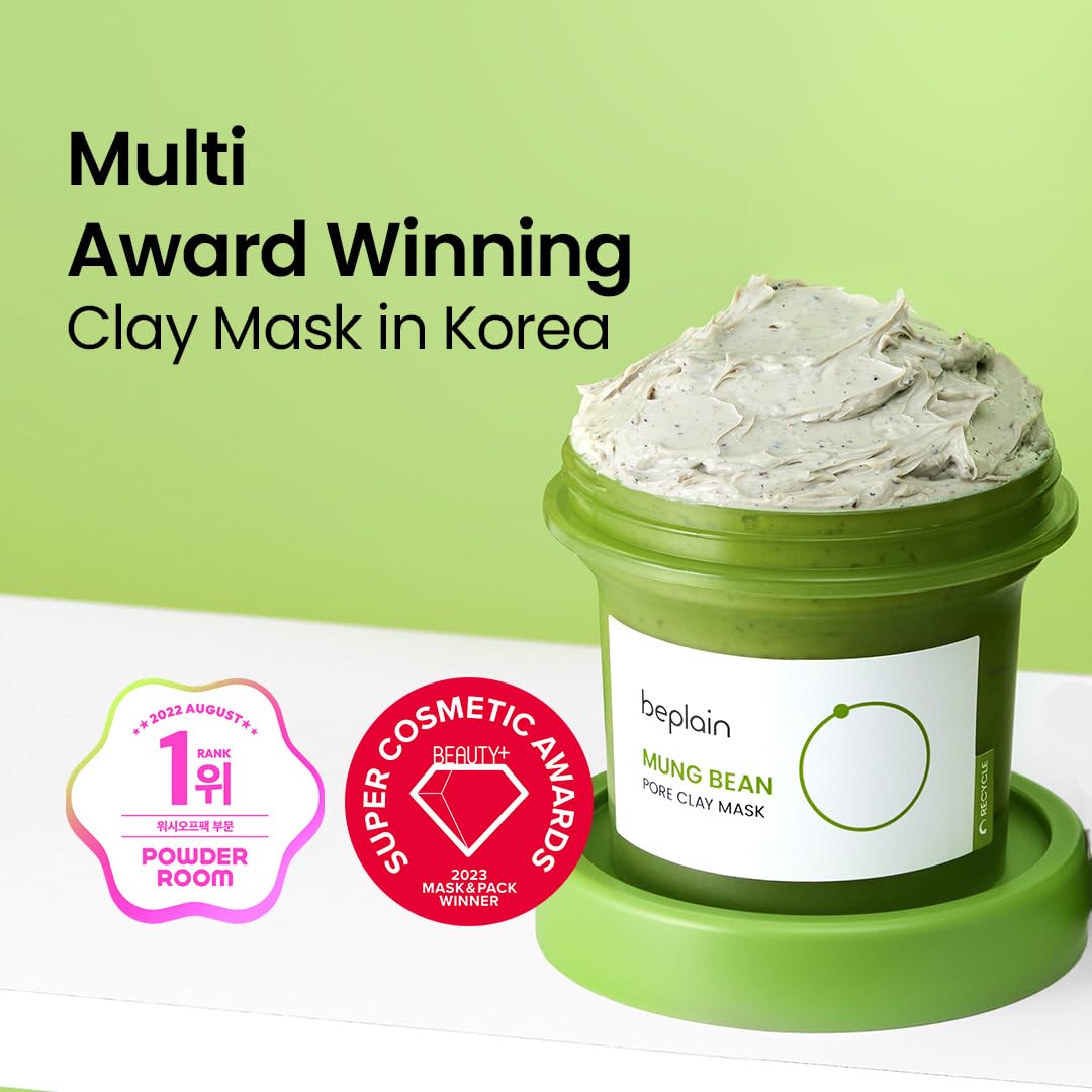 beplain Mung Bean Pore Clay Mask 120ml - H ART