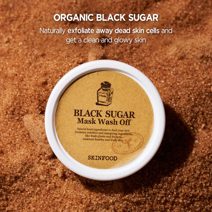 SKINFOOD Black Sugar Mask Wash Off - H ART