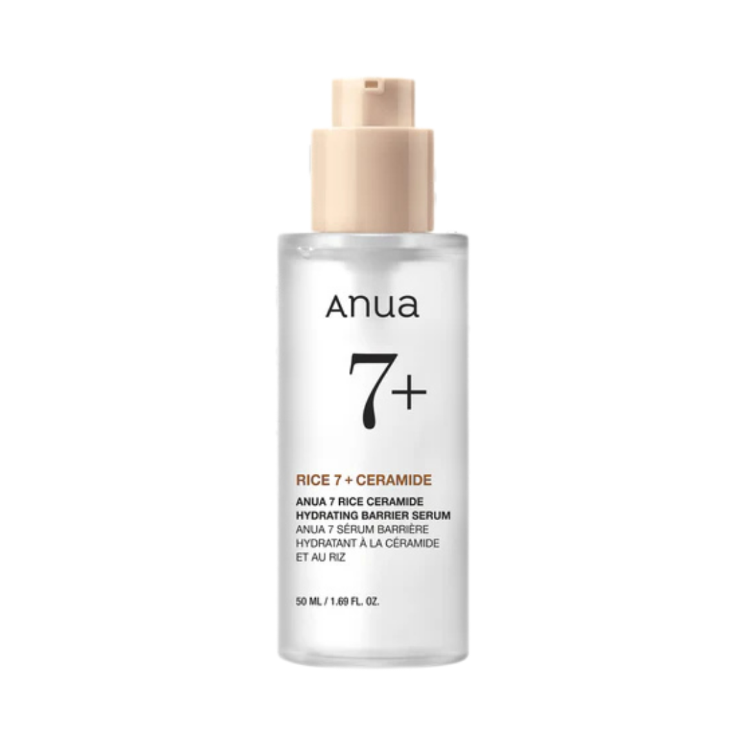 ANUA Rice 7 Ceramide Hydrating Barrier Serum 50ml