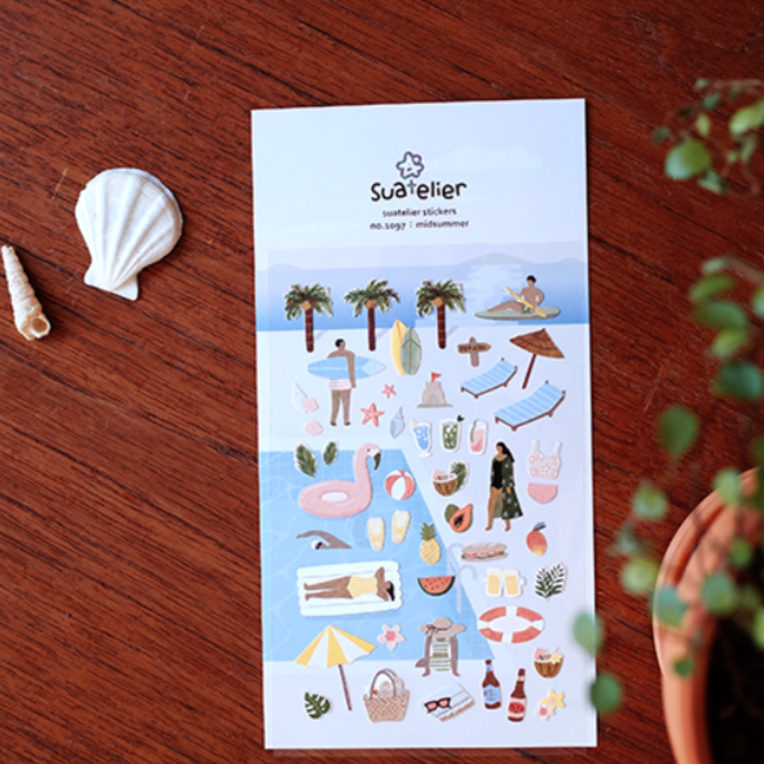 Suatelier Design Deco Stickers - 3 Types - H ART