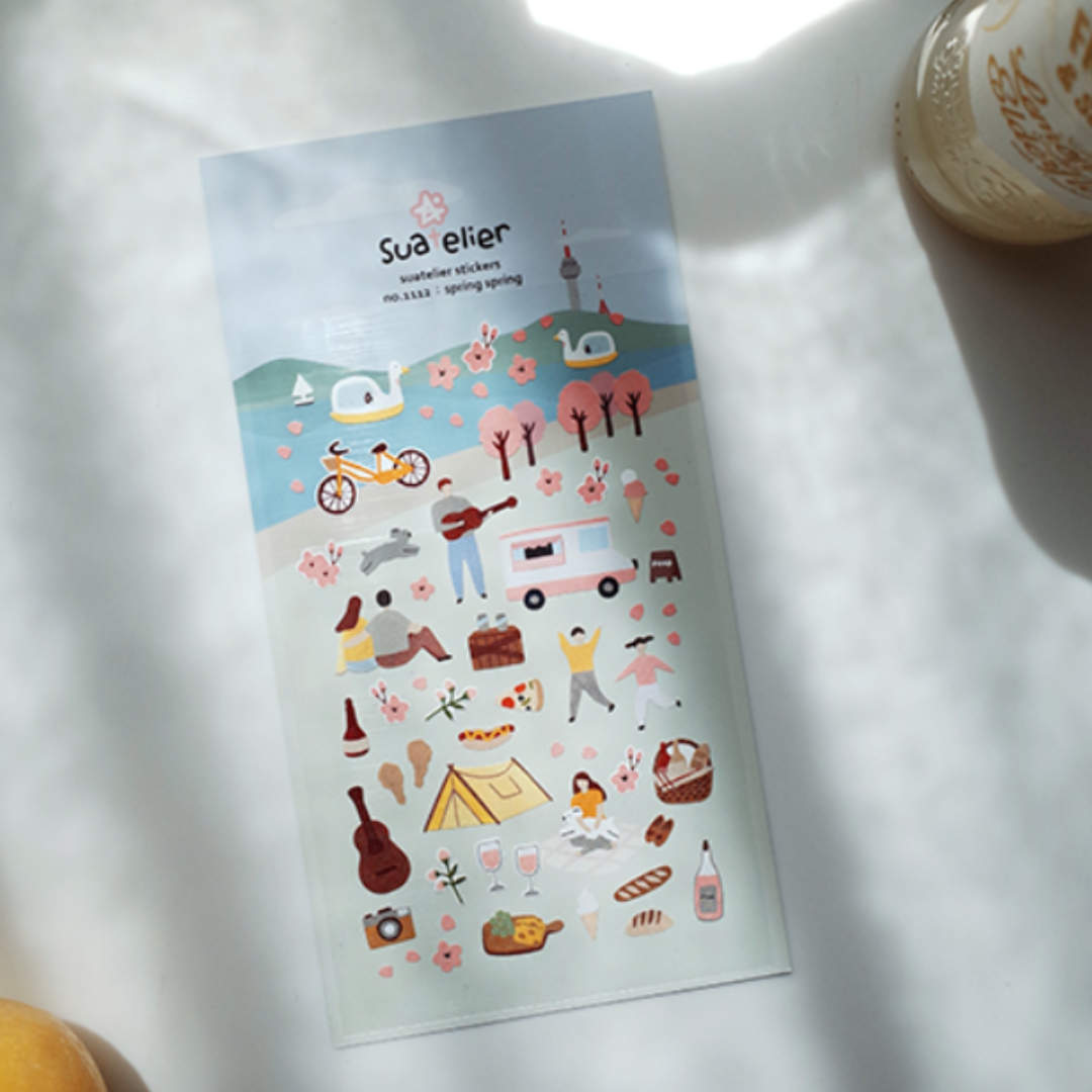 Suatelier Design Deco Stickers - 3 Types - H ART