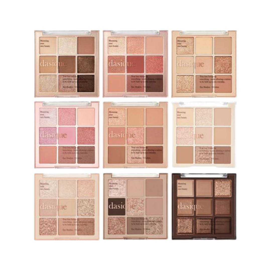 Dasique Shadow Palette – Matte, Shimmer and Glitter Shades – H ART