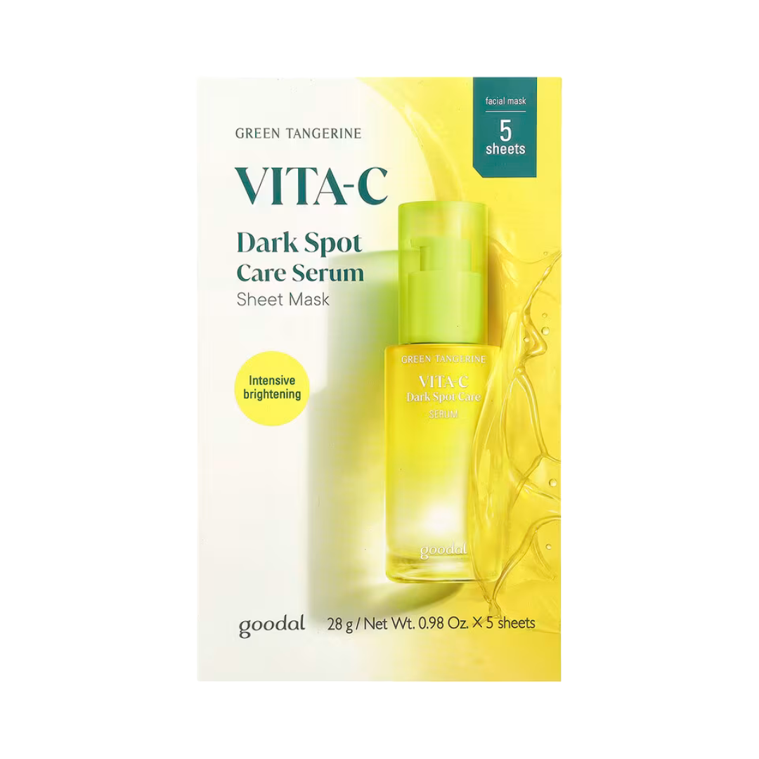 goodal Green Tangerine Vita C Dark Spot Care Serum Sheet Mask 1ea - H ART