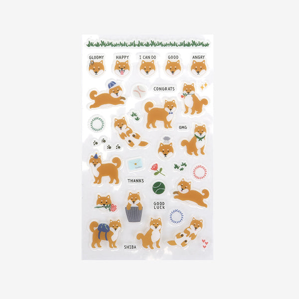 Dailylike Daily Sticker 28 Shiba - H ART