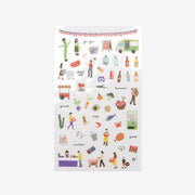 Dailylike Daily Sticker 38 Market - H ART