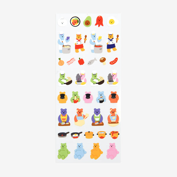 Dailylike Diary Removable Seal Sticker 28 Cooking - H ART