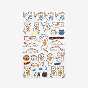 Dailylike Line Hologram Sticker 13 Marmalade Cat - H ART