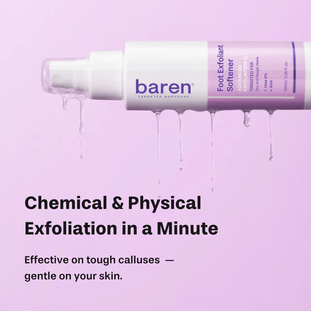 Baren Callus Remover Peeling Foot Spray 100mL