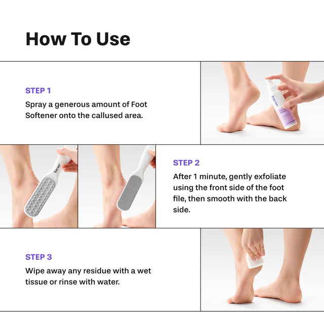 Baren Callus Remover Peeling Foot Spray 100mL