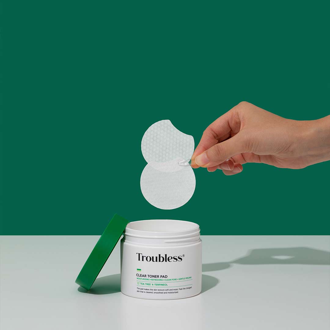Troubless Clear Toner Pad 165ml