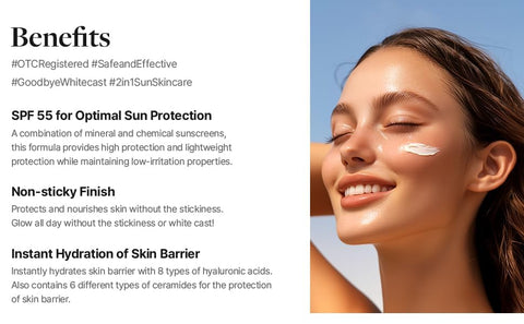 MDP Hyaluronic Acid UV Clear Sunscreen 40ml