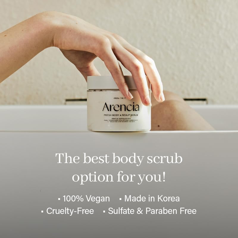 ARENCIA Fresh Cloud Scrub Lavender & Pear 260g
