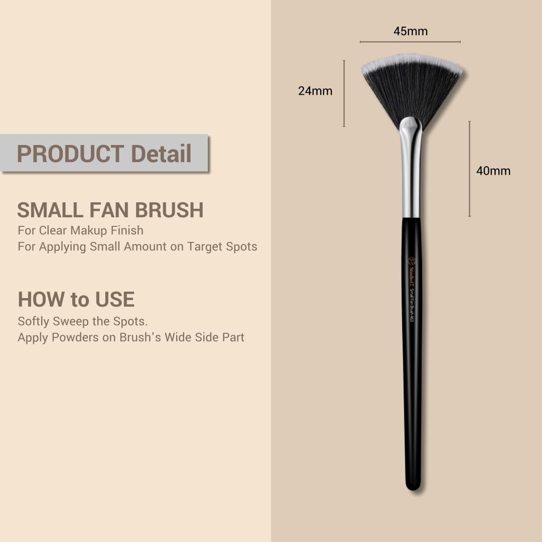 STUDIO 17 Small Fan Brush 463 - H ART