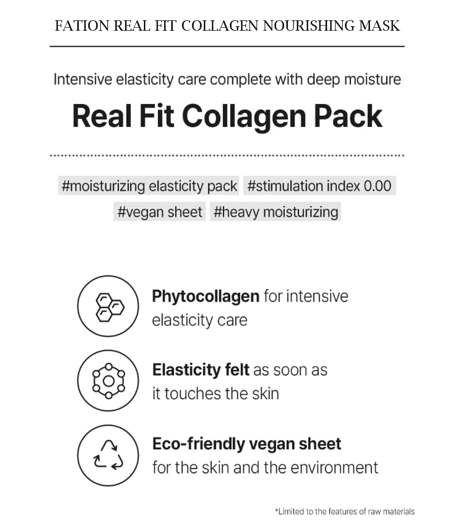 FATION Real Fit Collagen Firming Mask 1 EA