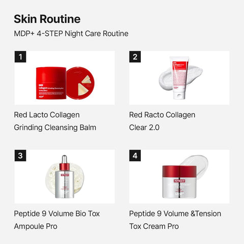 MDP Red Lacto Collagen Grinding Cleansing Balm 50ml