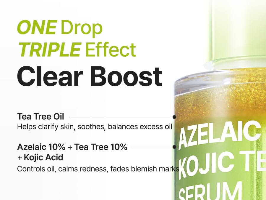 PURITO Azelaic Acid 10 Kojic Tea Tree Serum