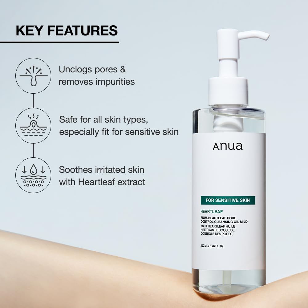 ANUA Heartleaf Pore Control Cleansing Oil Mild 200ml - H ART