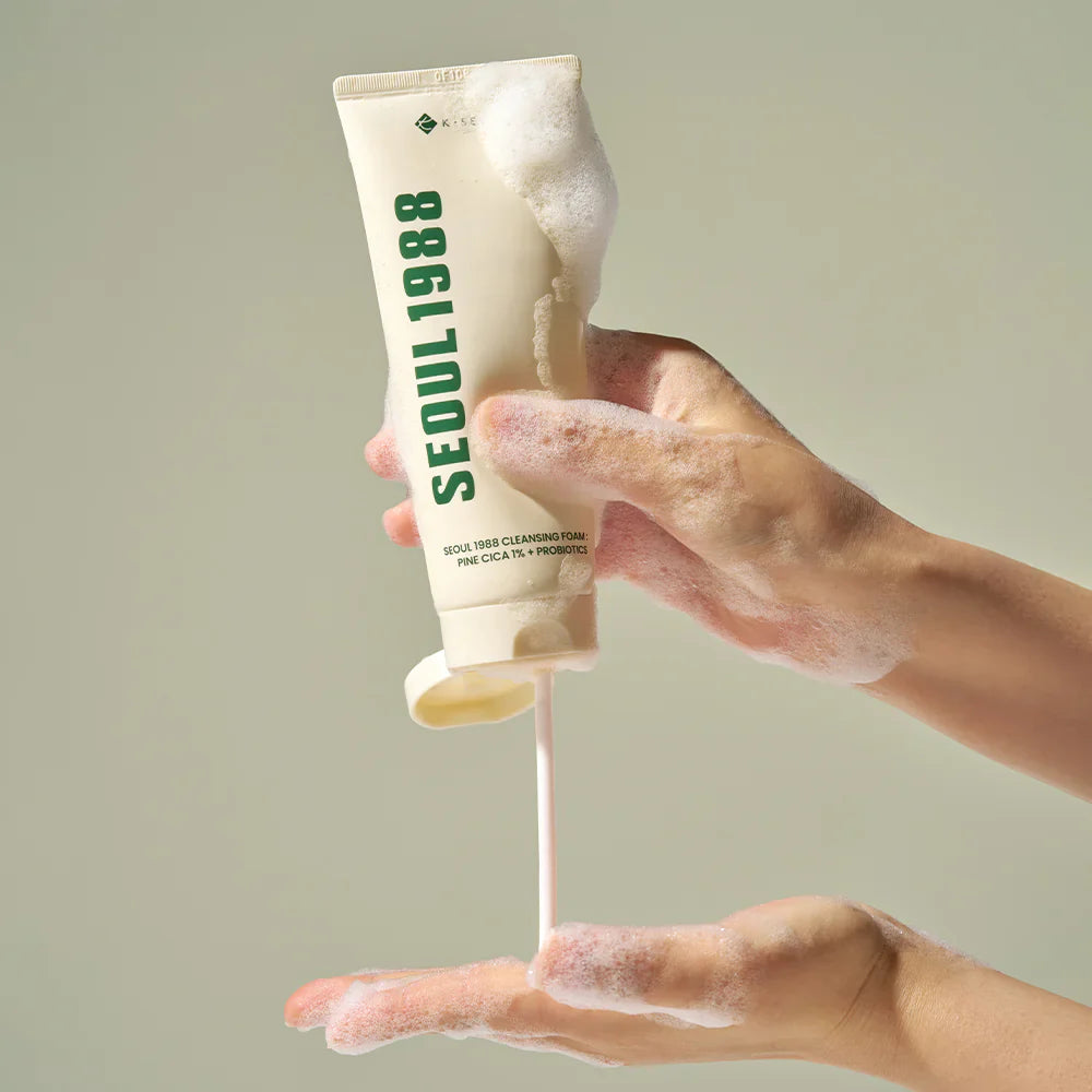 KSECRET Seoul 1988 Cleansing Foam: Pine Cica 1% + Probiotics 150ml