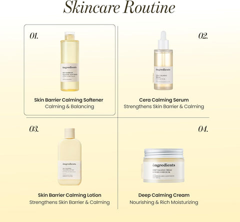 Ongredients Skin Barrier Calming Softener 250ml
