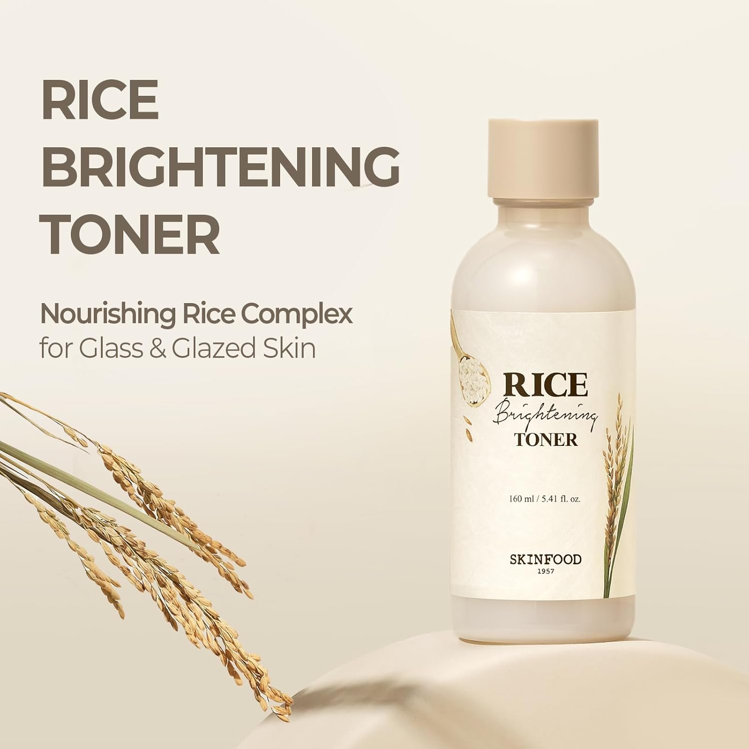 SKINFOOD Rice Brightening Toner 160mL