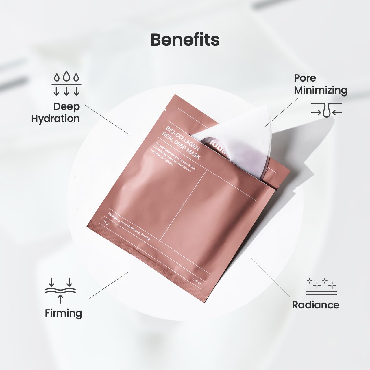 BIODANCE Bio-Collagen Real Deep Mask 4ea - H ART