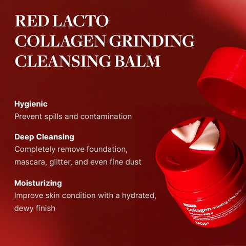 MDP Red Lacto Collagen Grinding Cleansing Balm 50ml