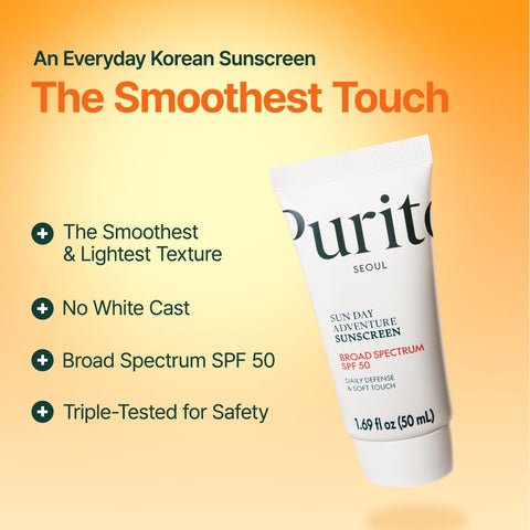 PURITO Sun Day Adventure Sunscreen 50ml SPF 50