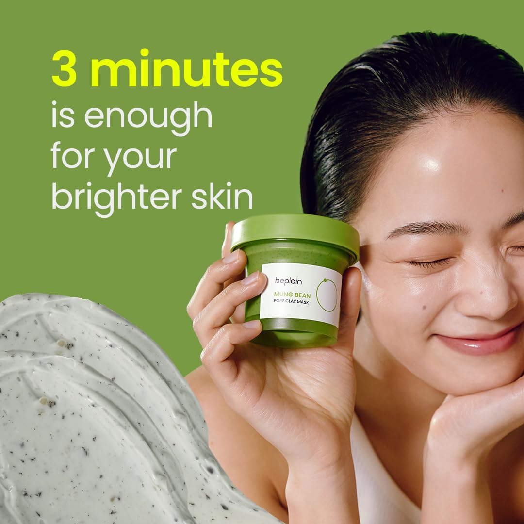 beplain Mung Bean Pore Clay Mask 120ml - H ART