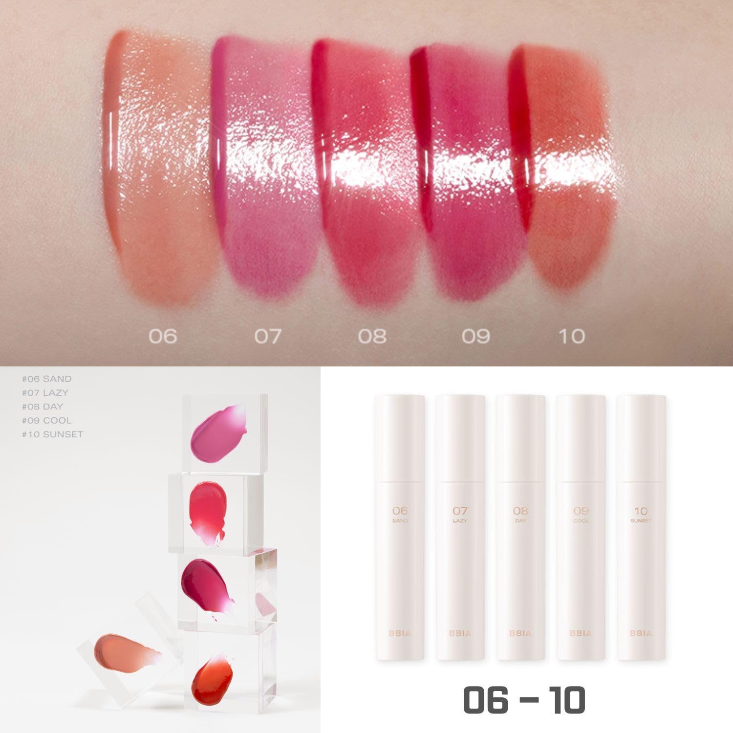 BBIA Glow Lip Tint - 9 Colors - H ART