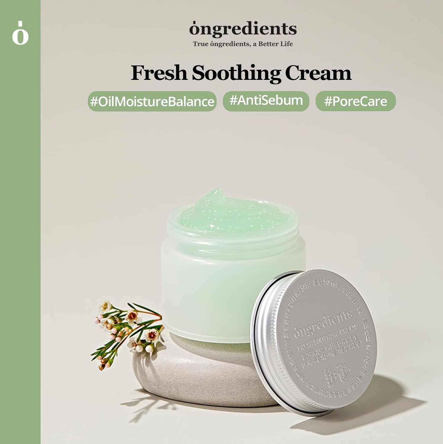Ongredients Fresh Soothing Cream 50ml