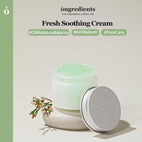 Ongredients Fresh Soothing Cream 50ml