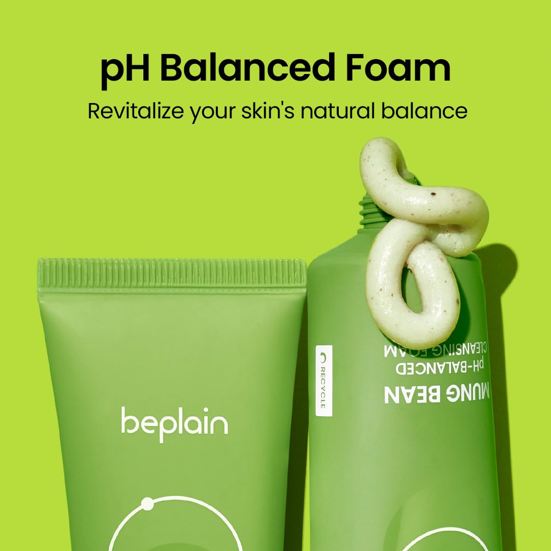 beplain Mung Bean Cleansing Foam 80ml - H ART