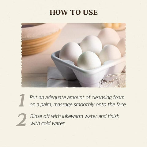 SKINFOOD Egg White Perfect Pore Cleansing Foam - H ART