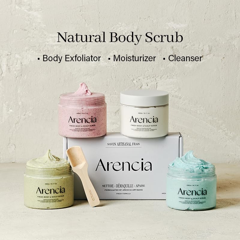 ARENCIA Fresh Cloud Scrub White Tea & Neroli 260g