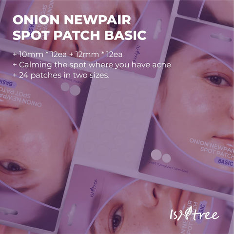 ISNTREE Onion Newpair Sopt Patch 24 Patches in 2 Sizes