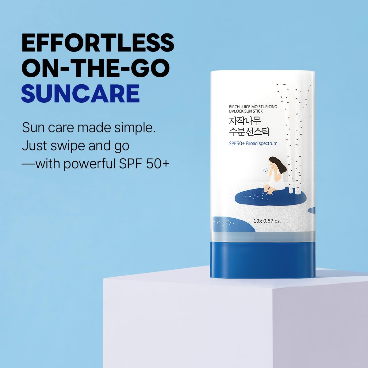 ROUND LAB Birch Juice Moisturizing UVLock Sun Stick SPF 50+(Renew)