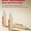 KSECRET Seoul 1988 Essence: Snail Mucin 97% + Rice 100ml - H ART