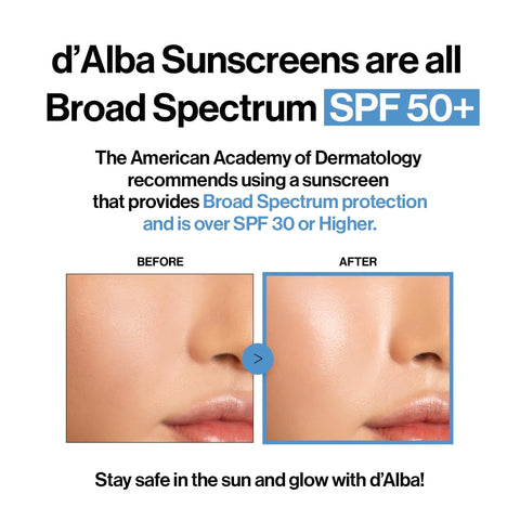 d'Alba Waterfull Essence Sunscreen 50ml