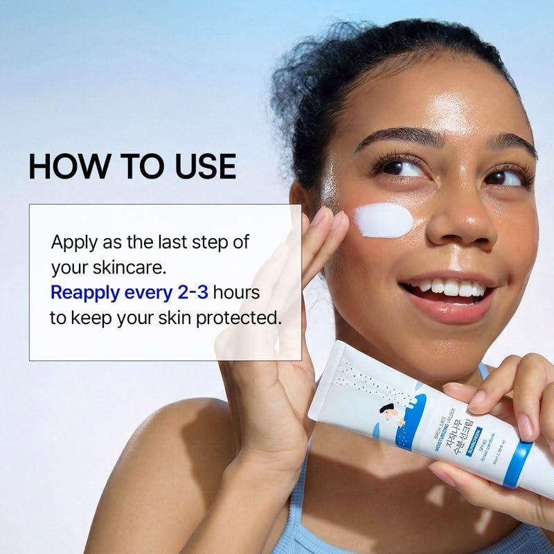ROUND LAB Birch Moisturizing Sunscreen UVLock SPF 45+ Broad Spectrum 50mL
