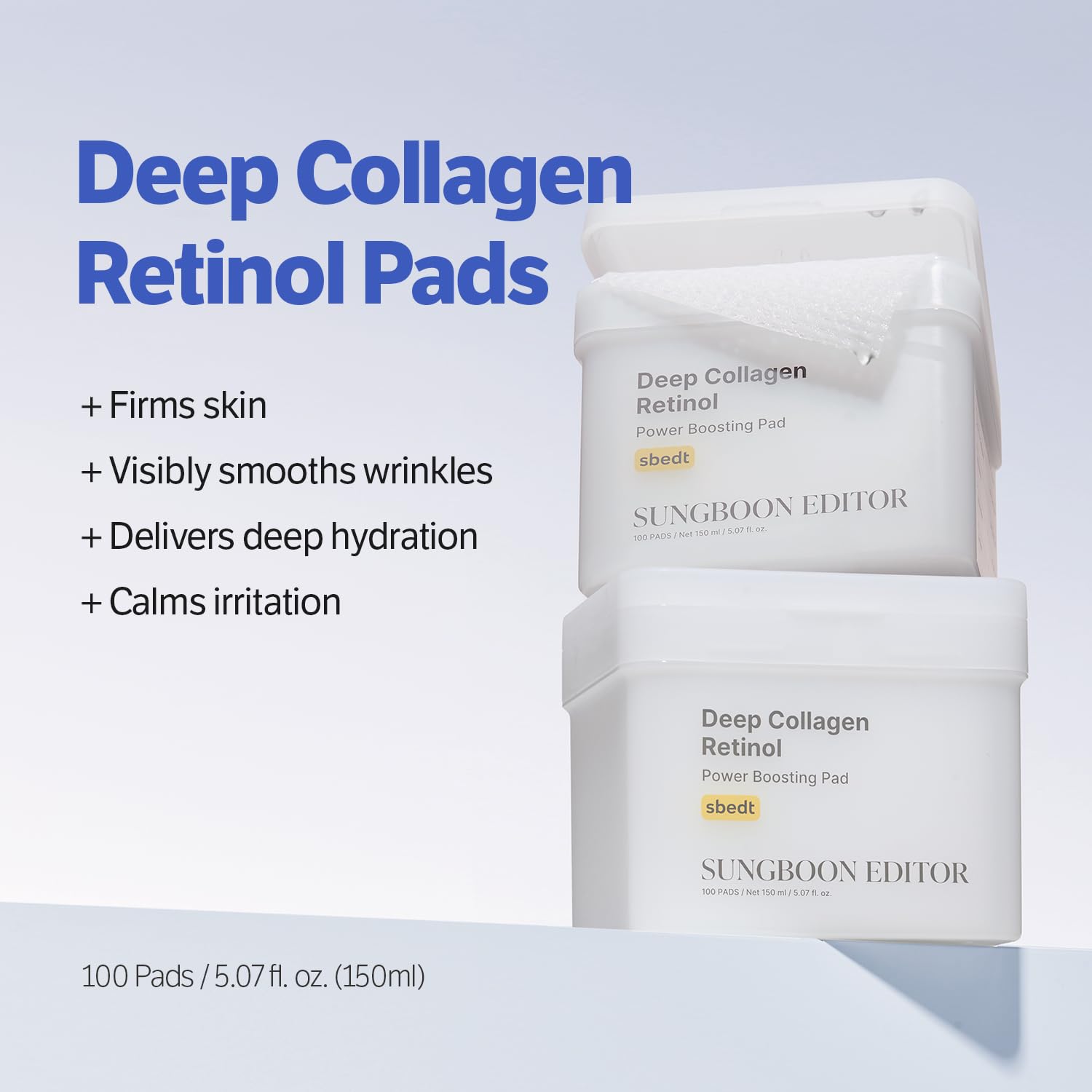 Sungboon Editor Deep Collagen Retinol Power Boosting Pad