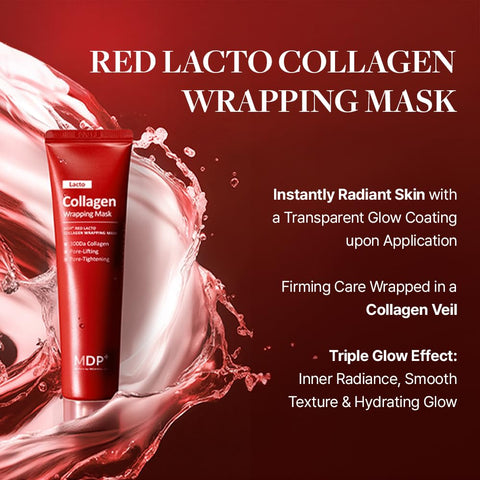 MDP Red Lacto Collagen Wrapping Mask 70ml