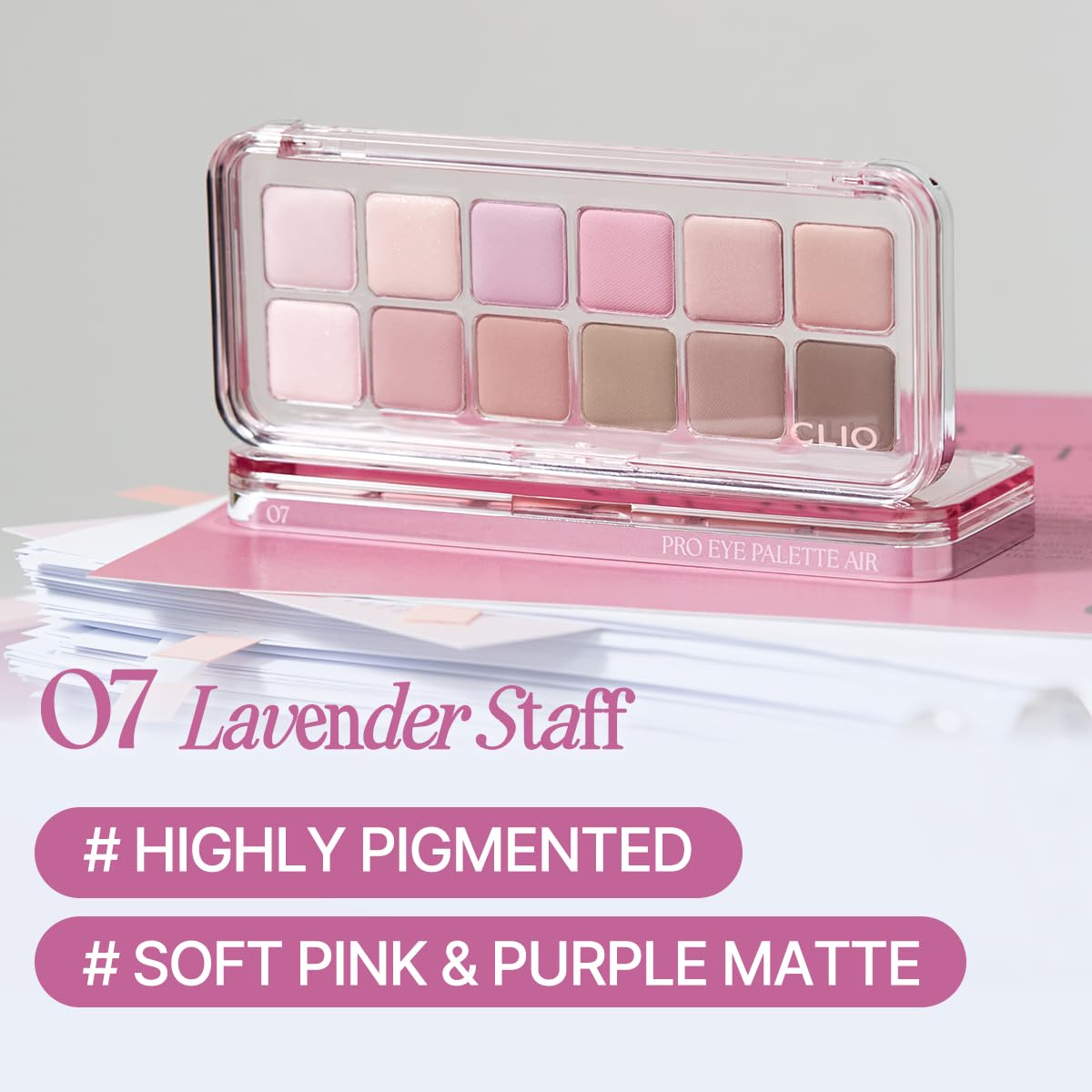 CLIO Pro Eye Palette Air - 07 Lavender Staff