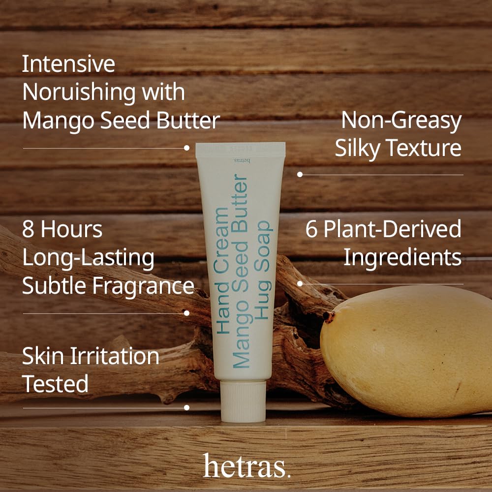 Hetras Perfumed Mango Seed Butter Hand Cream - 9 Types