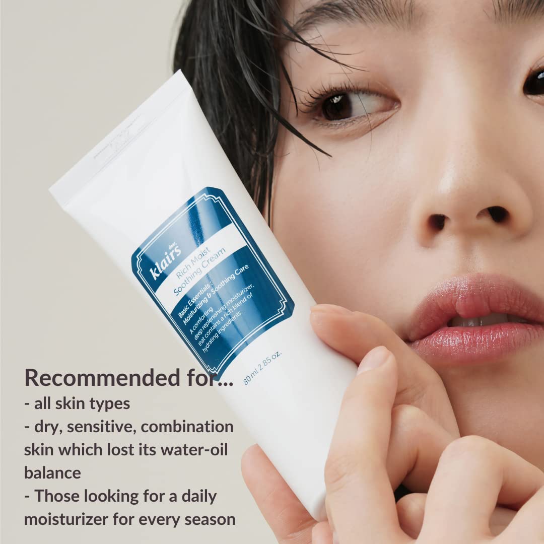 Dear, Klairs Rich Moist Soothing Cream 80g - H ART