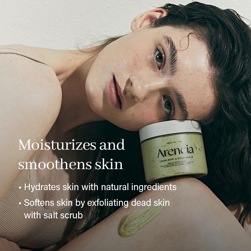 ARENCIA Fresh Cloud Scrub French Mint & Lily 260g