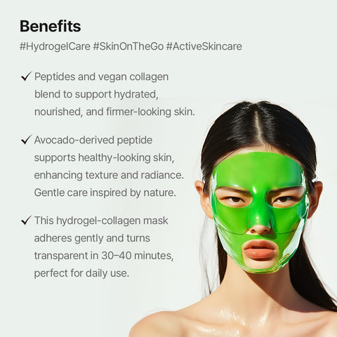 MDP Peptide 9 Glow in the Dark Plumping Hydrogel Mask 1 EA