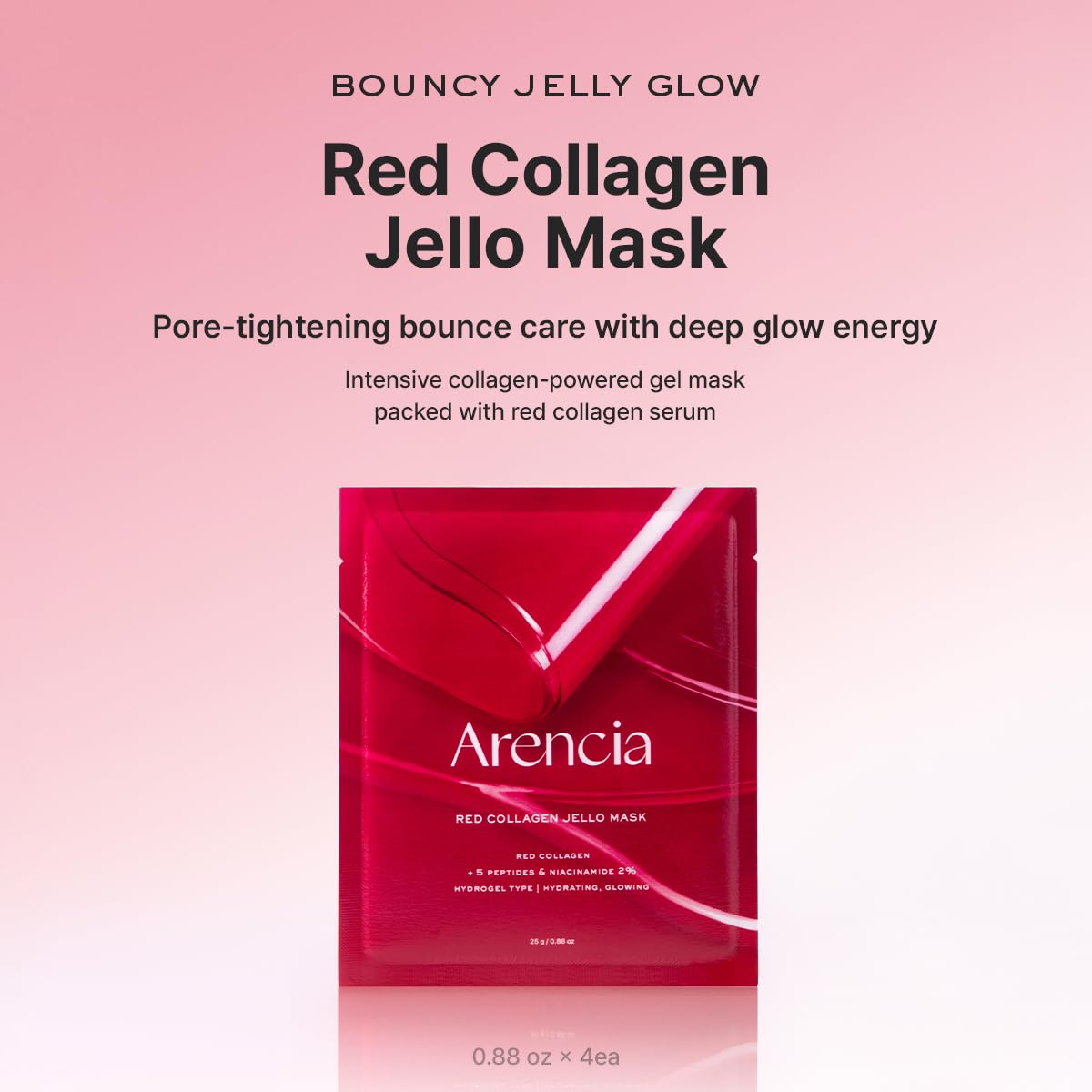 ARENCIA Red Collagen Jello Mask 1EA