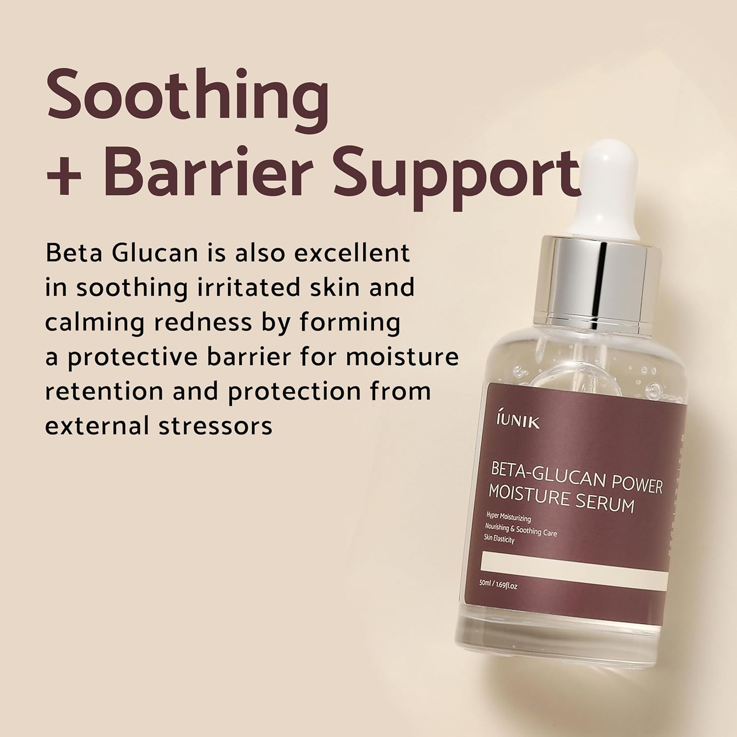 IUNIK Beta Glucan Power Moisture Serum 50ml - H ART